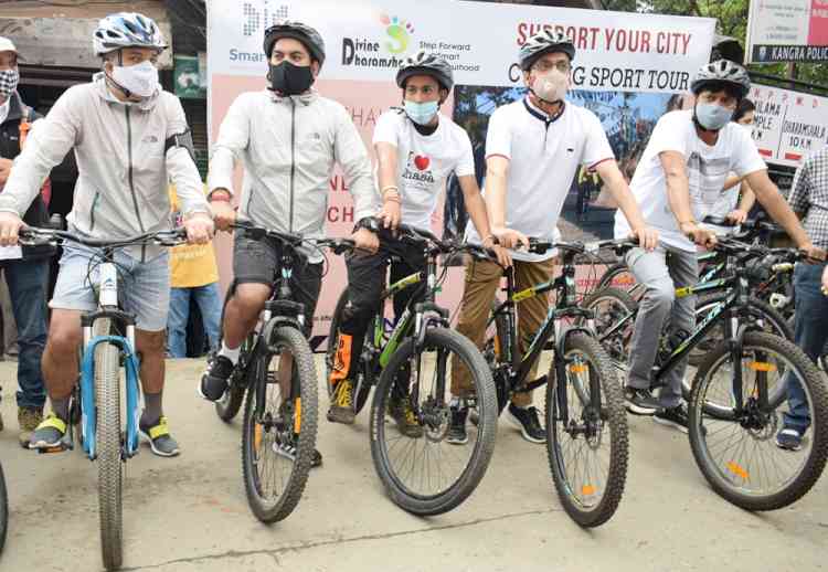Two cycle tracks to be built in Dharamshala smart city