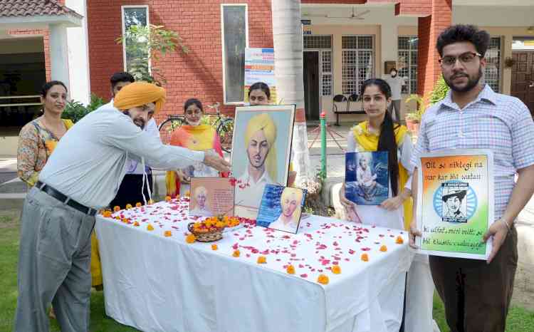 Birthday of Shaheed Bhagat Singh celebrated in Khalsa College