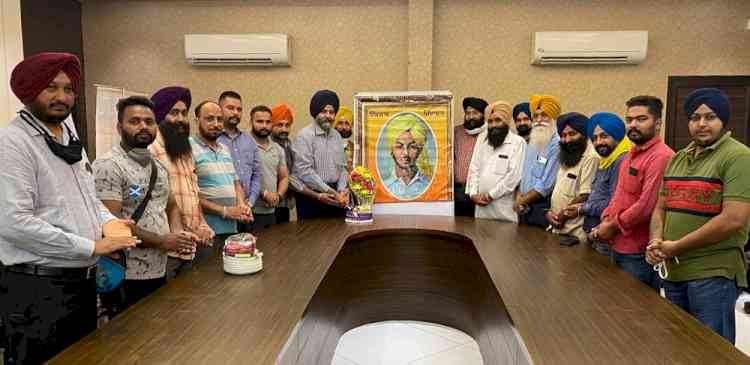 Halka Atam Nagar Sangat celebrates birthday of Shaheed Bhagat Singh