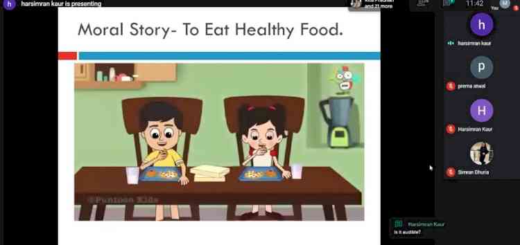 Nutrition amongst children advocated at Home Science College 