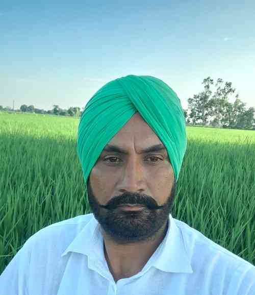 Progressive farmer Jagroop Singh involved in in-situ management of paddy straw