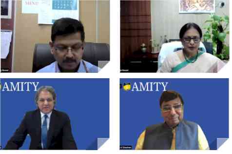 MoU inked between All India Institute of Ayurveda and Amity University 