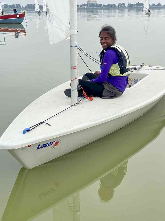 Day 2 of the Telangana State Junior Regatta 