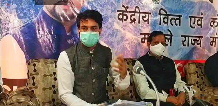 Find even anti-farmer word in both farm laws: Anurag Thakur challenges Congress