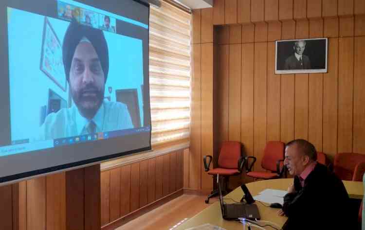 Webinar on discipline organized on world students’ day