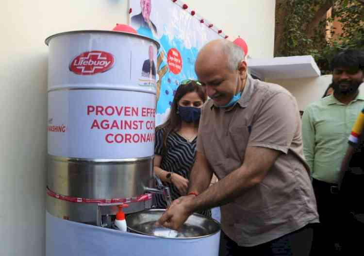 Delhi government along with Lifebuoy and People to People Health Foundation launches ‘H for Handwashing’ initiative 
