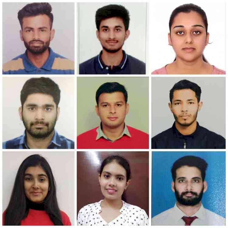 9 MBA students of DAVIET placed with Jaro Education at  salary package of Rs 9 LPA  