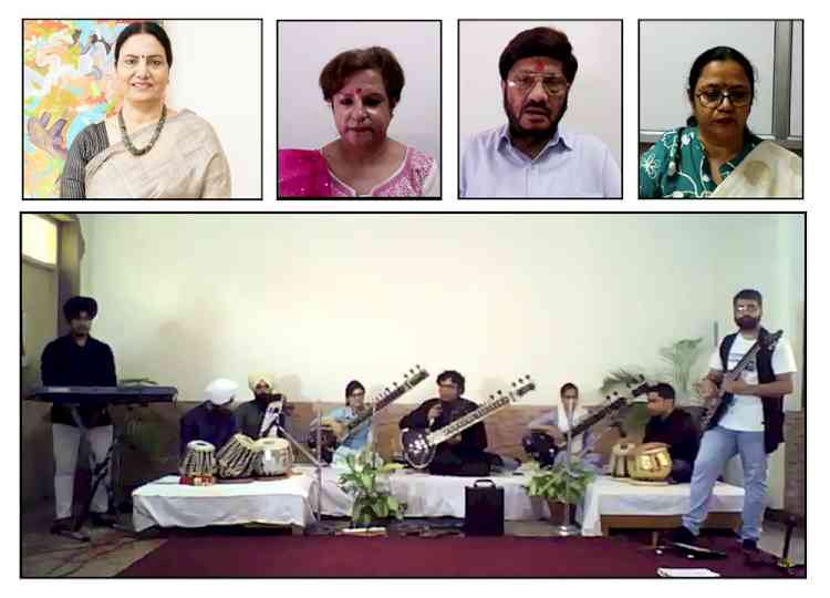 Apeejay College of Fine Arts organised musical afternoon 