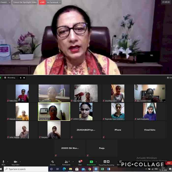 KMV organises webinar on Mahakavi Suryakant Tripathi Nirala