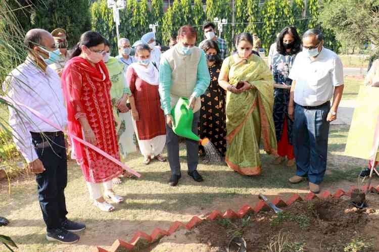 Herbal and Fruit garden inaugurated 