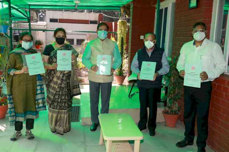 Book on the History of Geography Deptt released by PU VC