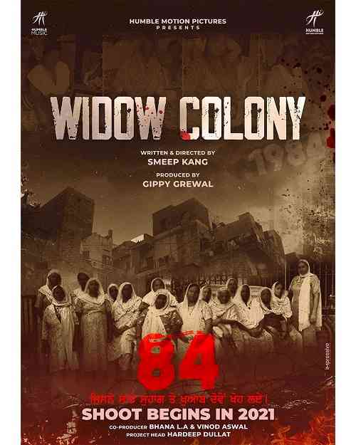 Gippy Grewal announces his next film ‘Widow Colony’ dedicated to 1984’s anti-Sikh riots