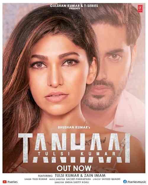 Tulsi Kumar pours her soul into the rock-ballad ‘Tanhaai’