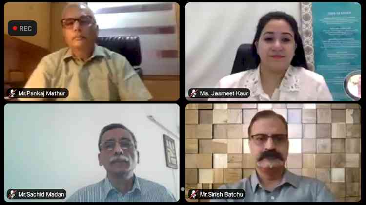 Entrepreneurial opportunity in adversity highlighted by experts at  webinar organized by Amity University