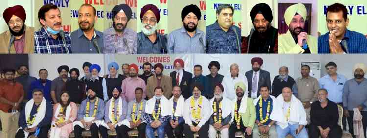 Ludhiana First Club honour newly elected office-bearers of Sutlej Club
