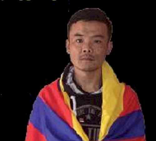 A Tibetan activist starts on foot journey from Dharamshala to Nathula in Sikkim