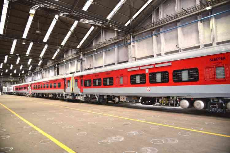 Rail Coach Factory Kapurthala on constant growth path