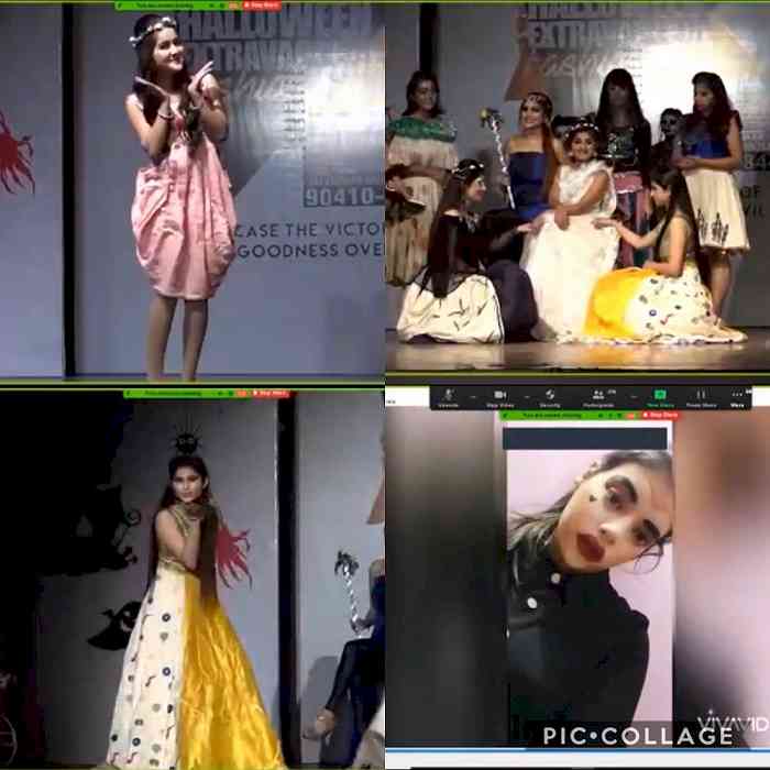 KMV organises online fashion show of creativity