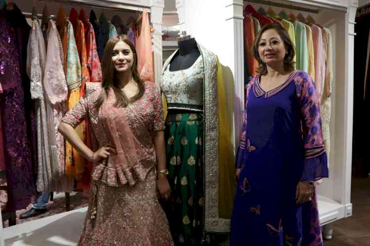 Fashion Designer Rupam Kaur Grewal blends vibrancy of traditional outfits with Westernized feel this festive season