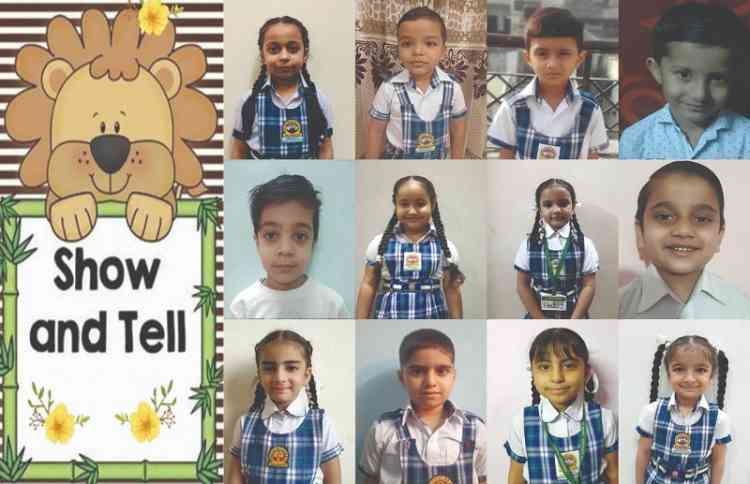 The little ones of Innokids showed their skills in, Show and Tell Competition