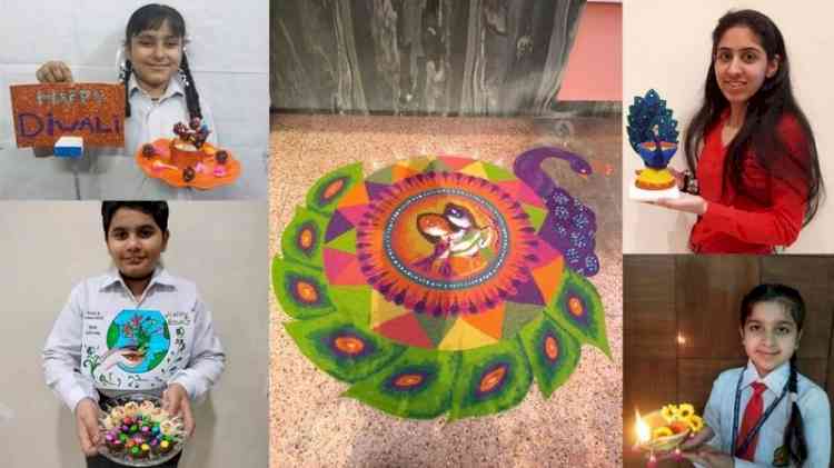 Innocent Hearts celebrated Online Diwali