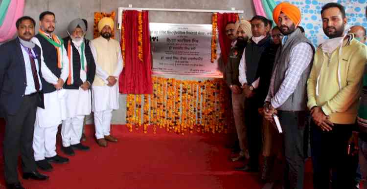 Charanjit Singh Channi lays foundation stone of “Shri Guru Gobind Singh ITI” at Bassian 