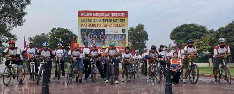 Infinity Ride 2020: AMF spreads awareness about para sports in Chandigarh