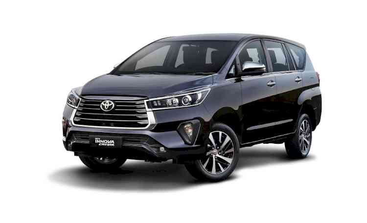 Toyota Kirloskar Motor launches new Innova Crysta 