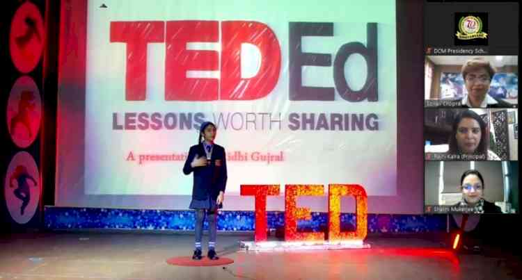 Ted Ed Club launched at DCM Presidency School