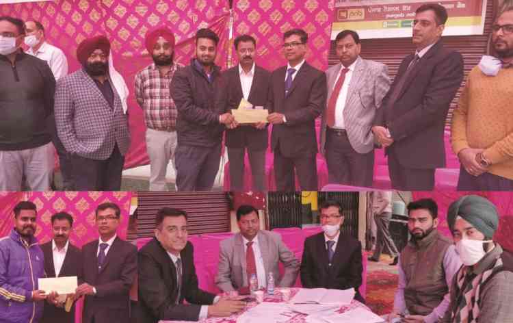 PNB Circle Office Ludhiana West organised car loan and retail loan camp 
