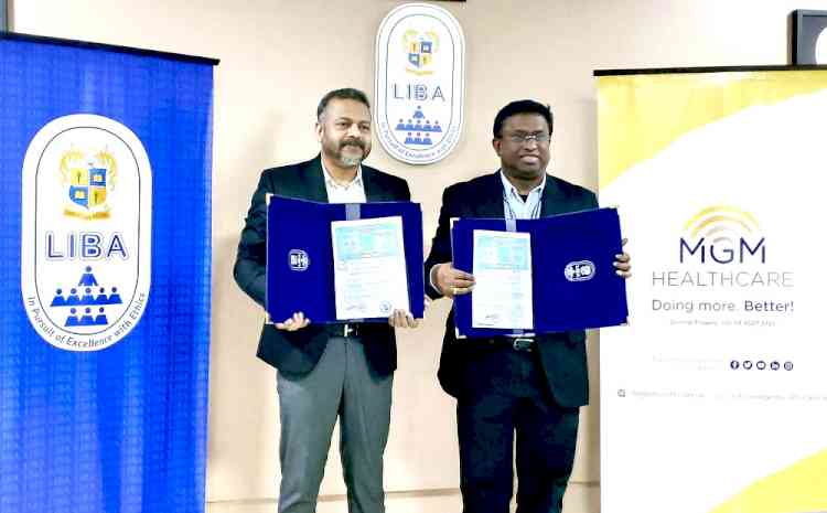 LIBA signs MoU with MGM Healthcare