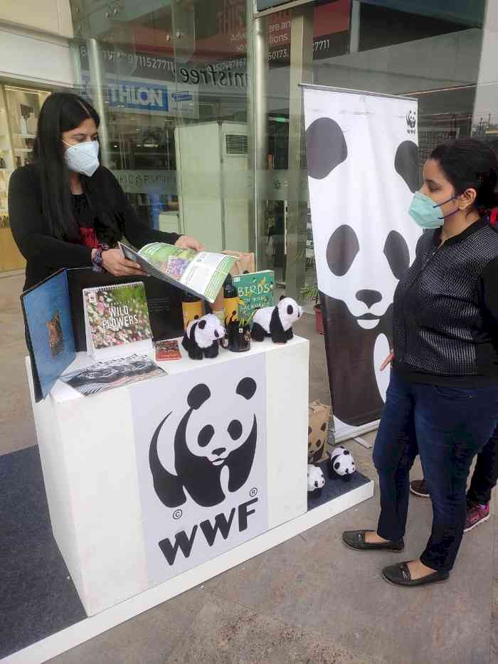 Pacific Malls organised wildlife awareness campaign `For Nature for US’ in association with WWF India