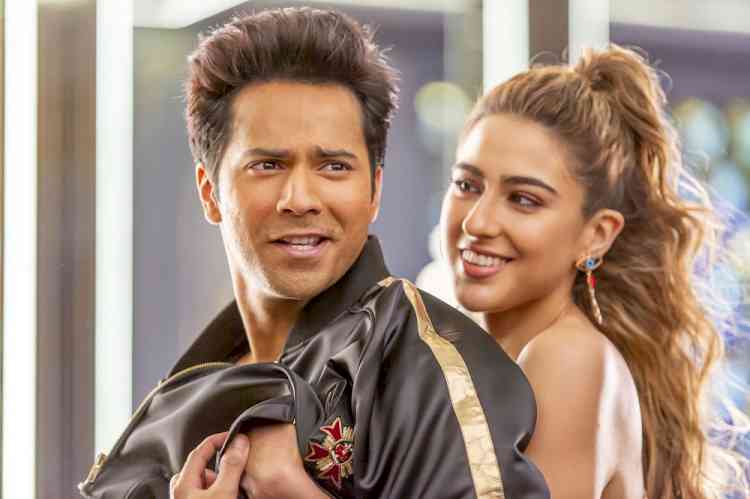 Sara Ali Khan and Varun Dhawan set floor on fire with their chemistry in ‘Husn Hai Suhana’ from Coolie No.1