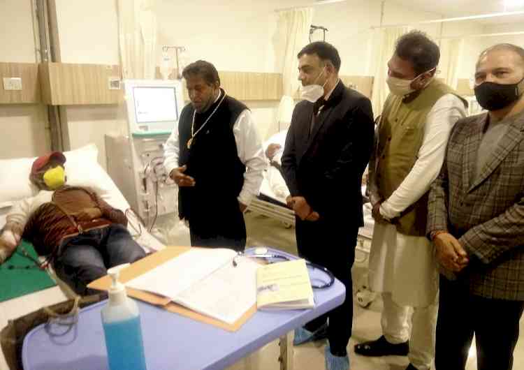 Haryana Speaker inaugurates kidney care centre in Panchkula