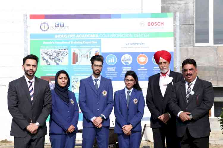 CTU establishes BOSCH’s ‘Industry Academia Collaboration’ centre