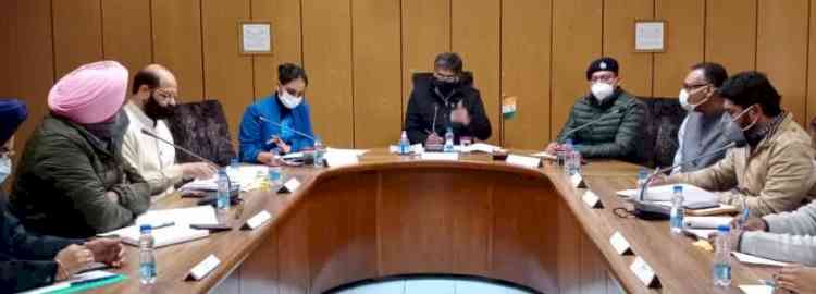 Manish Tewari reviews progress of development schemes being run in Rupnagar district