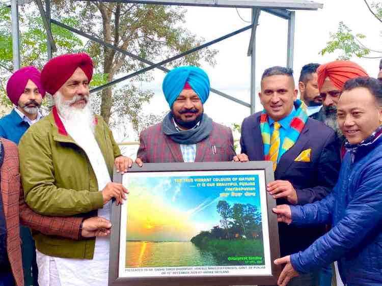 Wild life warden of Harike Pattan be now opened again for visitors: Forest Minister, Dharamsot