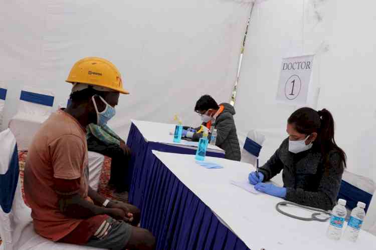 Free health check-up camp held at Signature Global Park  