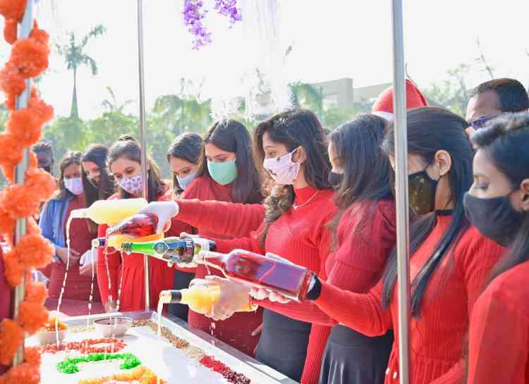 Cake mixing ceremony celebrations at PCTE Group of Institutes