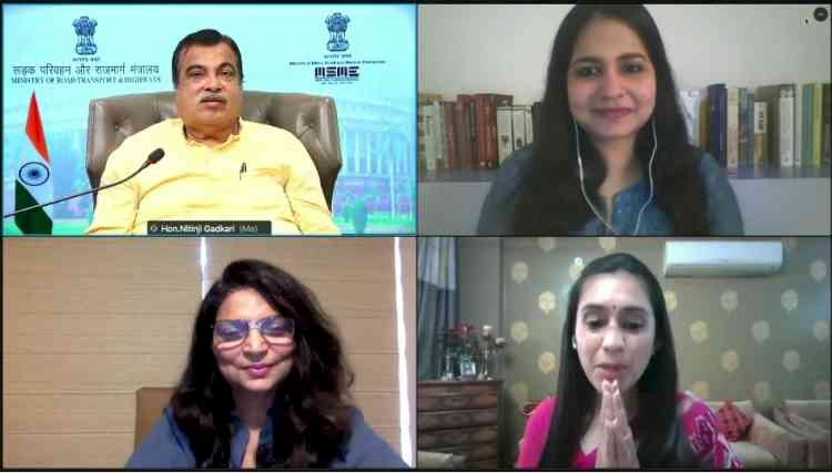 Union Minister Nitin Gadkari e-launches Prabha Khaitan Foundation website