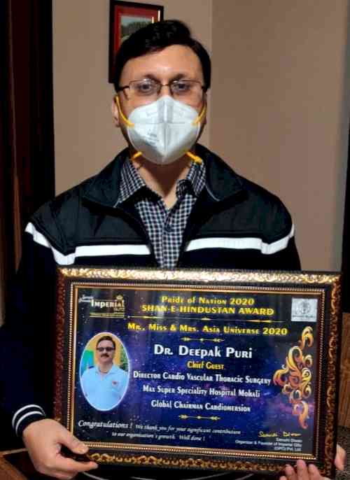 Max doc gets ‘Pride of Nation’ award