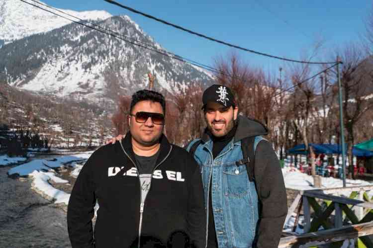 Talented Luv Sinha took adventurous trip to Kashmir to scout for shoot location