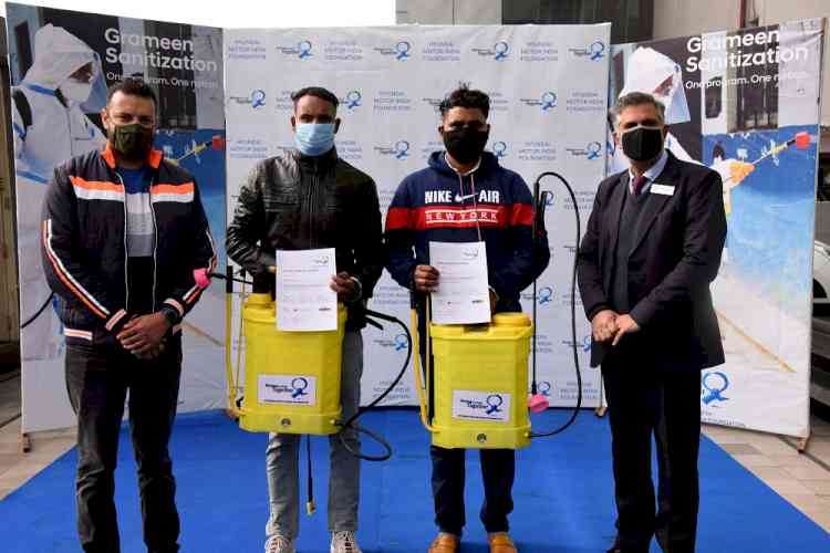 Hyundai Foundation donates 51 sanitizing equipments