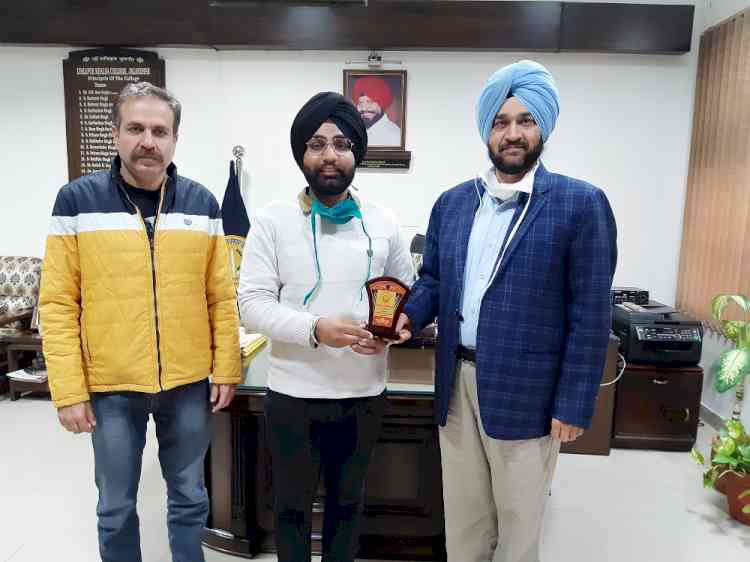Khalsa College student selected for National Republic Day parade