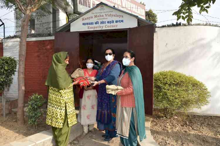 KMV empathy corner providing selfless service to humanity