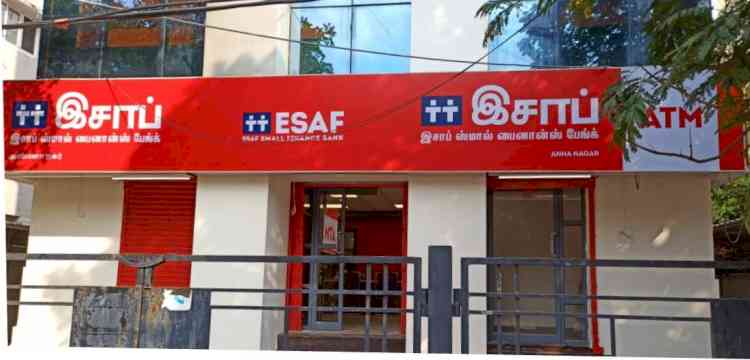 ESAF Small Finance Bank opens new branch in Chennai