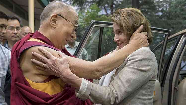 Dalai Lama and Tibetan Government-in-Exile congratulated Nancy Pelosi