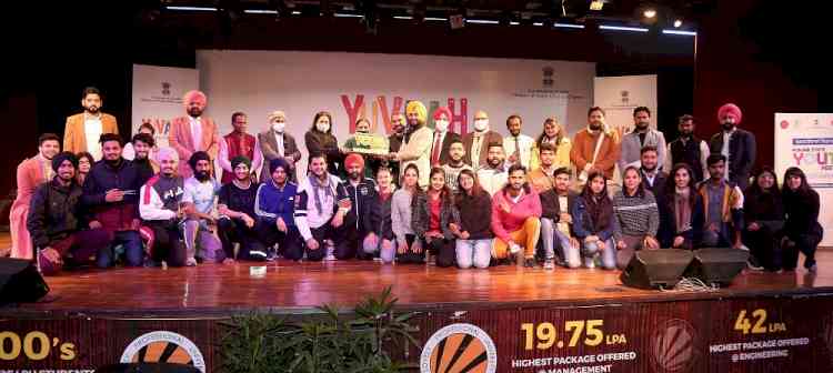 LPU celebrates New Year-2021 by lifting Punjab State Youth Festival Overall Trophy
