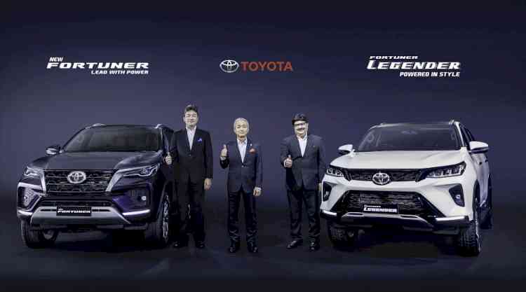 Toyota Kirloskar Motor ushers in New Year with  new Fortuner and Legender