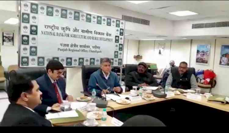 Tewari reviews NABARD functioning in Punjab